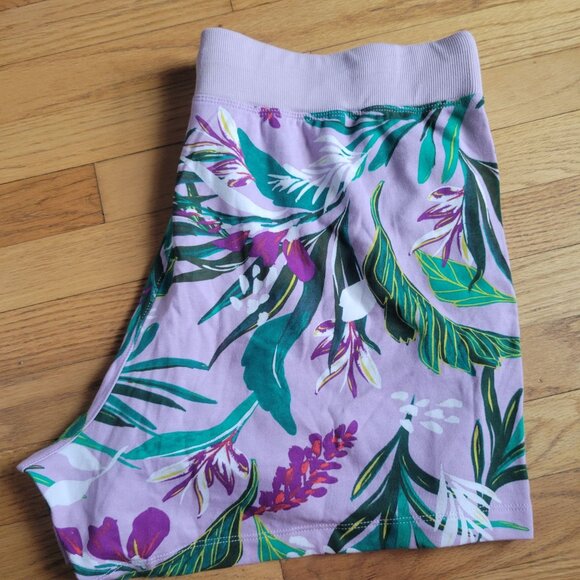 Terra Sky Women's Tropical High-Waisted Shorts Size 1x - Picture 4 of 5